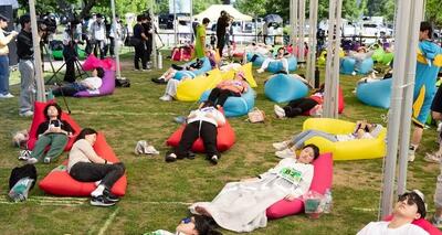 مسابقه خواب در کره جنوبی برگزار شد