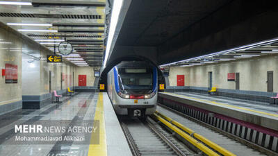 برقراری سرویس‌دهی خط ۵ مترو تهران در مسیر ارم سبز - گلشهر