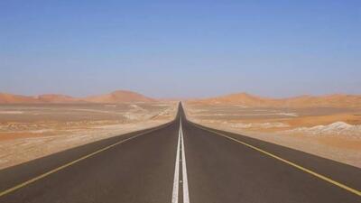جاده ۲۴۰ کیلومتری؛ طولانی‌ترین مسیر بدون پیچ جهان (فیلم)