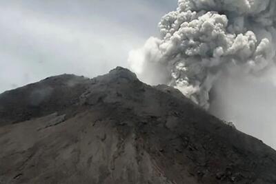 فوران آتشفشانی در اندونزی؛ دستور تخلیه صادر شد