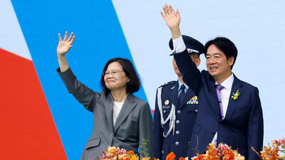 خط‌ونشان برای پکن در روز اول آغاز به کار رئیس جمهور تایوان