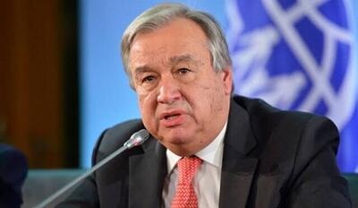 دبیرکل سازمان ملل به ایران تسلیت گفت