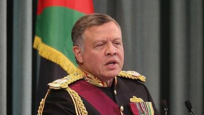 پادشاه اردن شهادت رئیس‌جمهور را تسلیت گفت