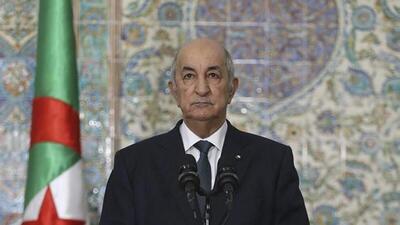 رئیس‌جمهور الجزایر: یک برادر و شریک را از دست دادم