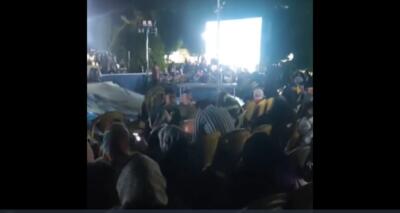 (ویدئو) قرائت دعای توسل در پارک امام رضای اصفهان برای سلامتی رئیس‌جمهور و همراهان