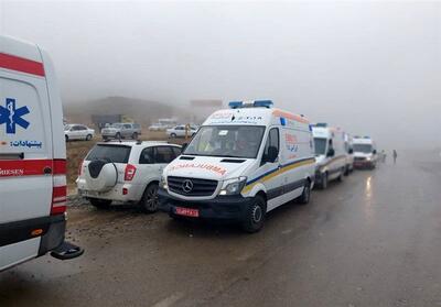 ویدئوی عکسبرداری پهپاد ترکیه از مناطق وقوع سانحه بالگرد