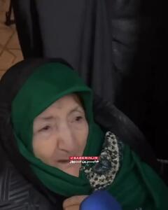 ویدیو/ تجمع مردم مقابل منزل مادر مکرم شهید سید ابراهیم رئیسی