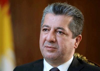 پیام تسلیت نخست‌وزیر اقلیم کردستان در پی شهادت رئیس‌جمهوری ایران