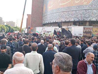 حاشیه نگاری ایسنا از مراسم اجتماع امام رضایی‌ها در تهران