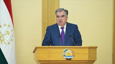 پیام تسلیت رئیس‌جمهور تاجیکستان خطاب به مقام معظم رهبری