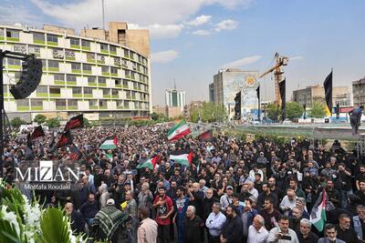 تصاویر | حال و هوای مردم تهران پس از شهادت ابراهیم رئیسی