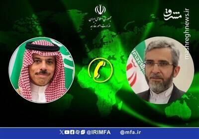 تسلیت وزیر خارجه سعودی در تماس تلفنی با علی باقری