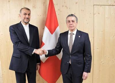 وزیر خارجه سوئیس درگذشت همتای ایرانی را تسلیت گفت