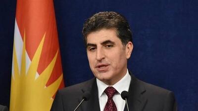 پیام تسلیت رئیس اقلیم کردستان عراق به ایران