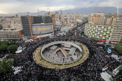 عکس/ ایران در سوگ رئیس جمهور و همراهانش