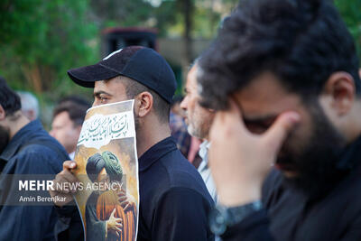 اجتماع خودجوش مردم اسلامشهر در پی شهادت آیت‌الله رئیسی