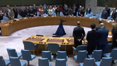 یک دقیقه سکوت در جلسه شورای امنیت سازمان ملل به‌احترام شهدای ایران/ دبیرکل سازمان ملل شهادت رئیس‌جمهور و هیئت همراه را تسلیت گفت