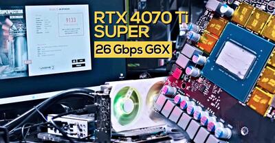 کارت گرافیک RTX 4070 Ti SUPER انویدیا با تغییر تراشه حافظه از RTX 4080 عبور کرد