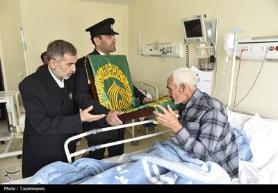 پرچم متبرک حرم مطهر رضوی در بیمارستان امام حسن(ع) بجنورد- عکس صفحه استان تسنیم | Tasnim