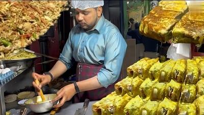 غذای خیابانی در پاکستان؛ پخت بهترین برگر‌ها به روش آشپز‌های معروف (فیلم)