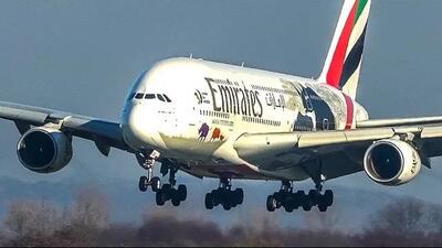 (ویدئو) 14 لحظه باشکوه و درخشان از فرود هواپیمای غول پیکر ایرباس A380
