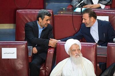 تصویر جدید از محمود احمدی‌نژاد در مراسم مجلس خبرگان
