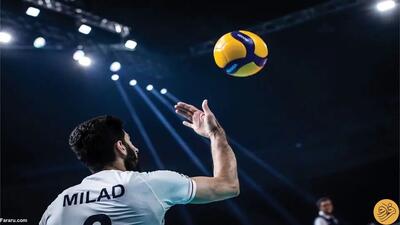 چهره شاخص تیم ملی والیبال ایران در لیگ ملت‌ها
