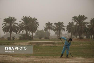 اعلام هشدار وزش باد و غبار محلی در خوزستان