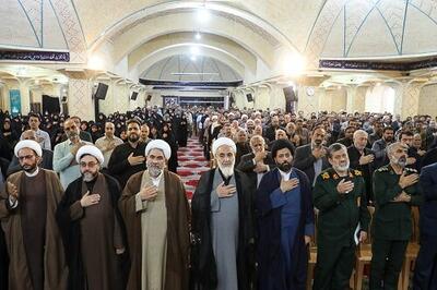 مراسم گرامیداشت رئیس‌جمهور شهید در قزوین برگزار شد