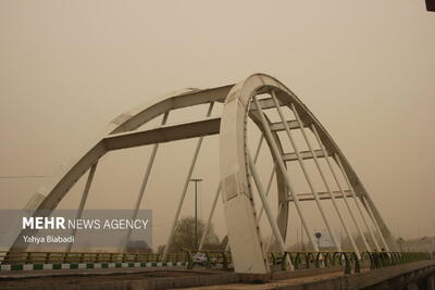 هشدار زرد وقوع گرد و خاک در خوزستان صادر شد