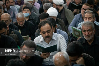 مراسم پاسداشت یاد و خاطره شهدای خدمت در شهرستان اهر