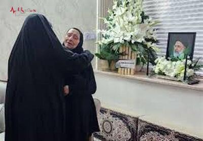 ضجه زنی خواهر شهید سید ابراهیم رئیسی در منزلش+عکس
