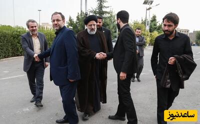 عرض ارادت سرتیم حفاظت سیدابراهیم رئیسی به رهبر معظم انقلاب+عکس/ بادیگاردی که تا آخرین لحظه کنار رئیس جمهوری بود!