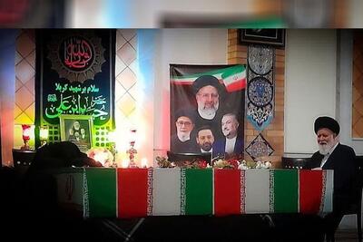 تصاویر هوایی از مراسم تشییع پیکر رئیس جمهور و همراهان در تبریز| سنگ تمام مردم تبریز برای شهدای خدمت