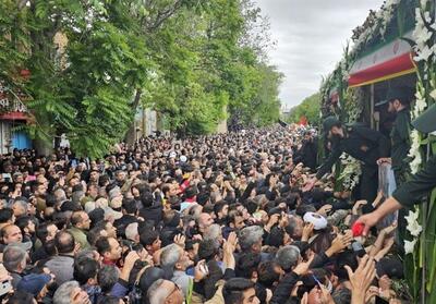 پایان سفر تاریخی/ سنگ تمام آذربایجان در تشییع   عزیز ایران   - تسنیم