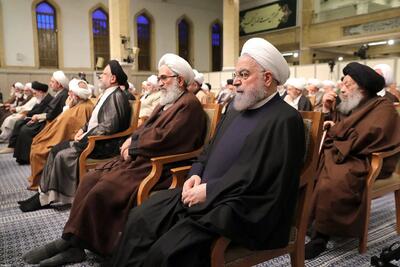 روحانی در مراسم تشییع پیکر رئیس‌جمهور فقید نبود؟