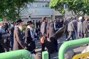 حضور خاخام‌های یهودی ایران در مراسم تشییع رئیسی