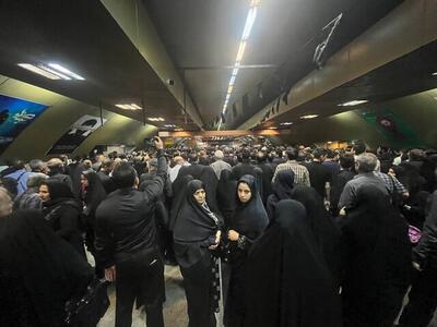 متروی تهران اطلاعیه صادر کرد - عصر خبر