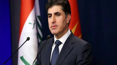 رئیس اقلیم کردستان وارد تهران شد