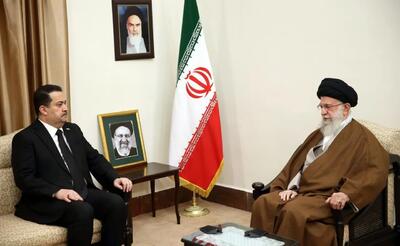 رهبر انقلاب در دیدار با نخست وزیر عراق: ما شخصیت برجسته‌ای را از دست دادیم
