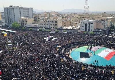 تهران برای بدرقه «رئیسی عزیز» قیام کرد