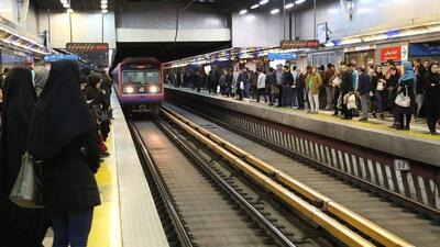 اختلال در ایستگاه شهید بخارائی خط یک مترو تهران