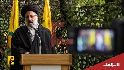 تصاویر؛ بازدید رئیس‌جمهور شهید از پایگاه  حزب‌الله در جنوب لبنان