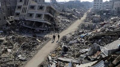 بمباران پناهگاه آوارگان فلسطینی در مرکز غزه