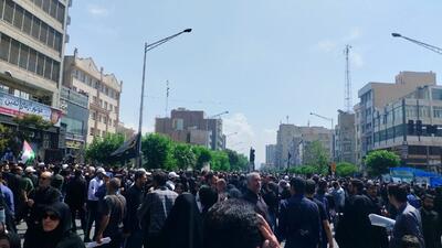 بازتاب حضور مردم تهران برای بدرقه رئیس‌جمهور شهید و همراهانش در ایندپندنت