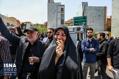 ویدیو/ بغض و اشک مردم تهران در فراق خادم‌الرضا(ع)