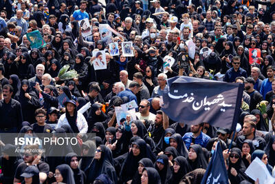 گزارش الجزیره از مراسم تشییع شهیدان رئیسی و امیرعبداللهیان در تهران
