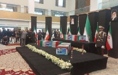 ادای احترام ۹۰ نفر از سران و مقامات کشور‌ها به مقام رئیس جمهور شهید و همراهان