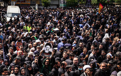 گزارش المسیره از تشییع میلیونی در تهران