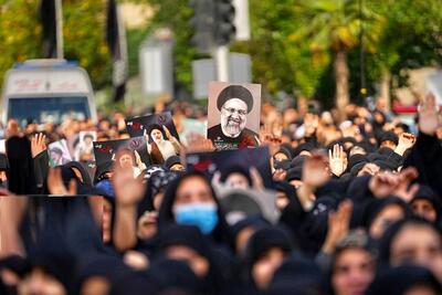 تشییع پیکر رئیس‌جمهور شهید و همراهانش در تهران - روزنامه رسالت